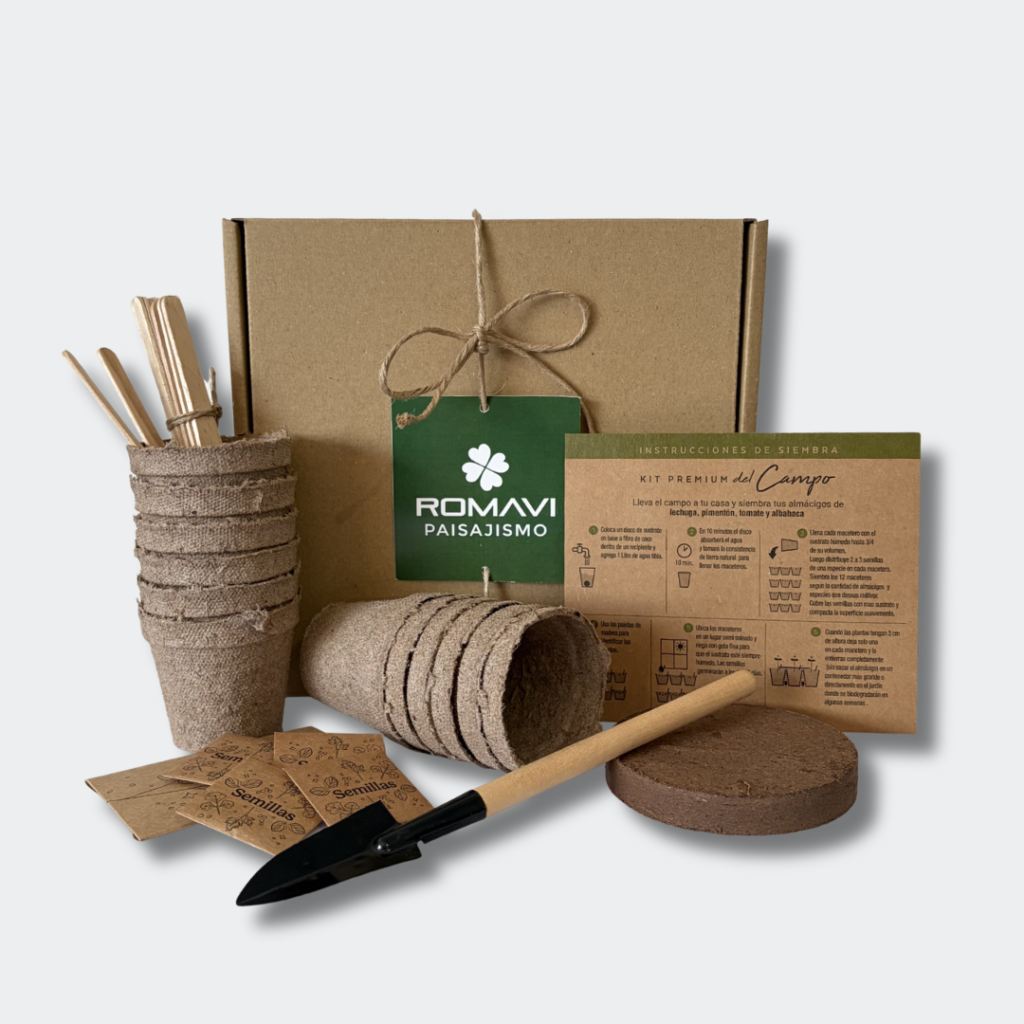 kit de siembra huerto urbano