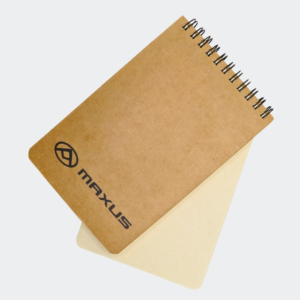 libreta apuntes tapa kraft