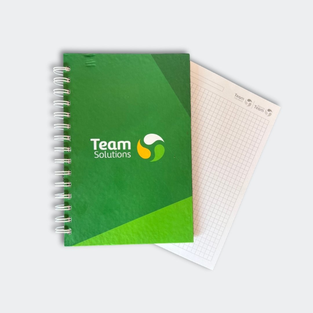 cuaderno corporativo tapa dura