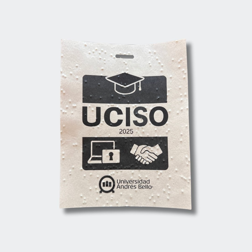 credencial de papel germinable
