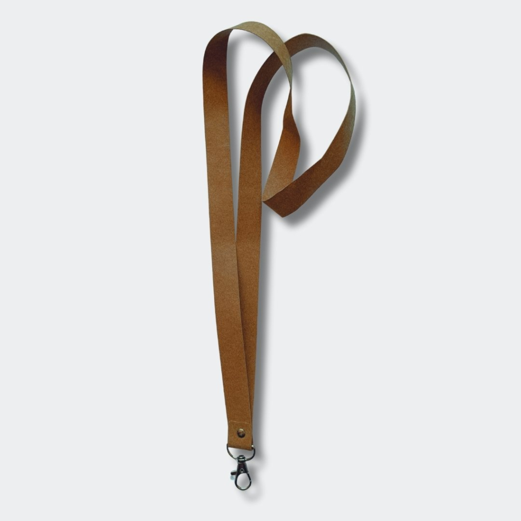 lanyard de cartón reciclado