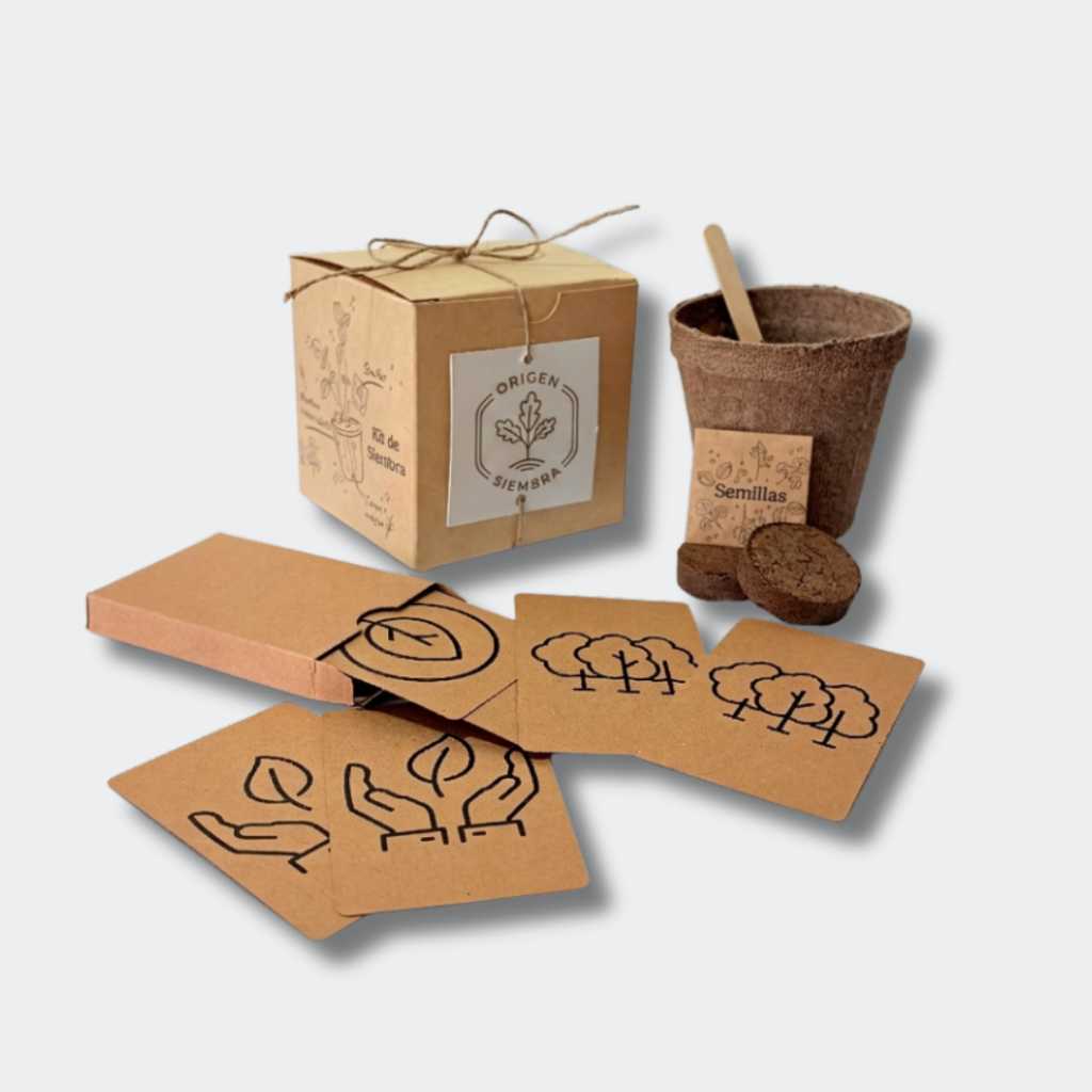 kit de siembra con memorize